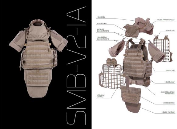 L’Armée de Terre va percevoir de nouveaux gilets pare-balles